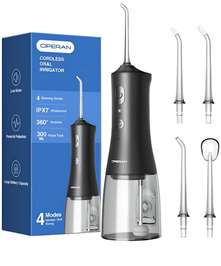 Operan OR869 Water Flosser for Teeth Cleaning IPX7 Waterproof